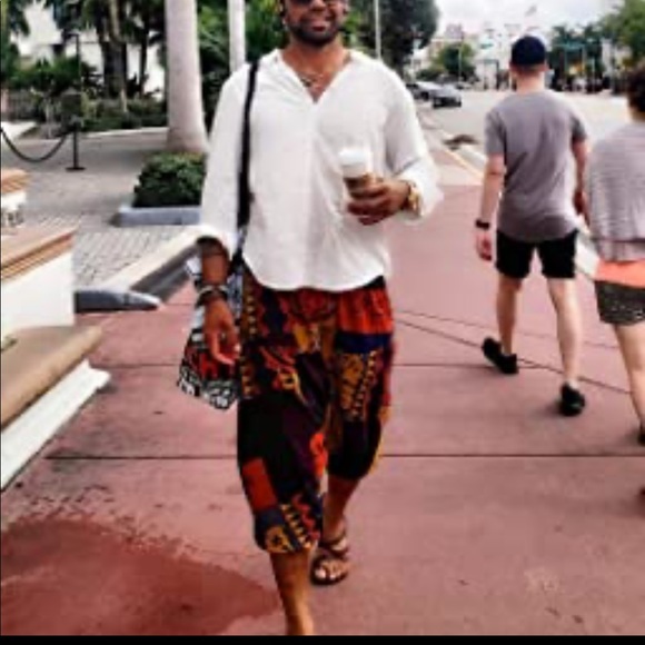 BRAND NEW UNISEX TRENDY BOHO/ GYPSY/ HIPPIE STYLE YOGA PANTS NWT - Picture 4 of 8